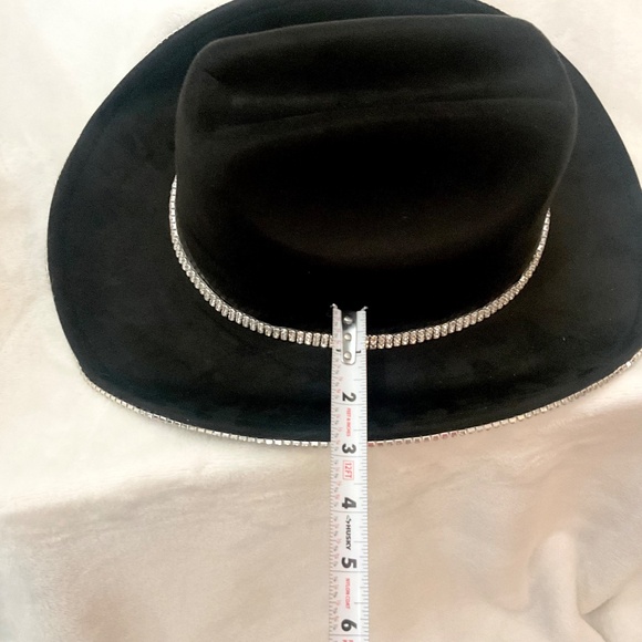 Black Blingy Rhinestone Western Cowboy Cowgirl Hat main image 11